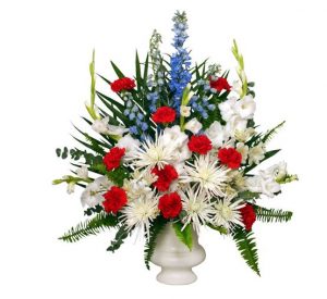 American Themed Fresh Floral Bouquets