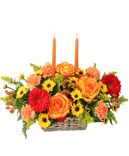 Thanksgiving Dreams Basket at Cole's Flowers